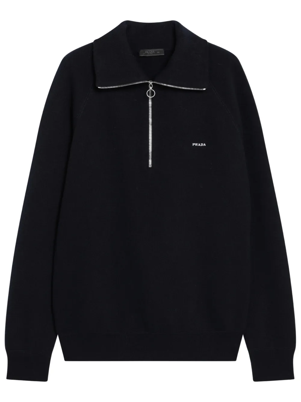 Prada Polotrui van wol en kasjmier Blauw