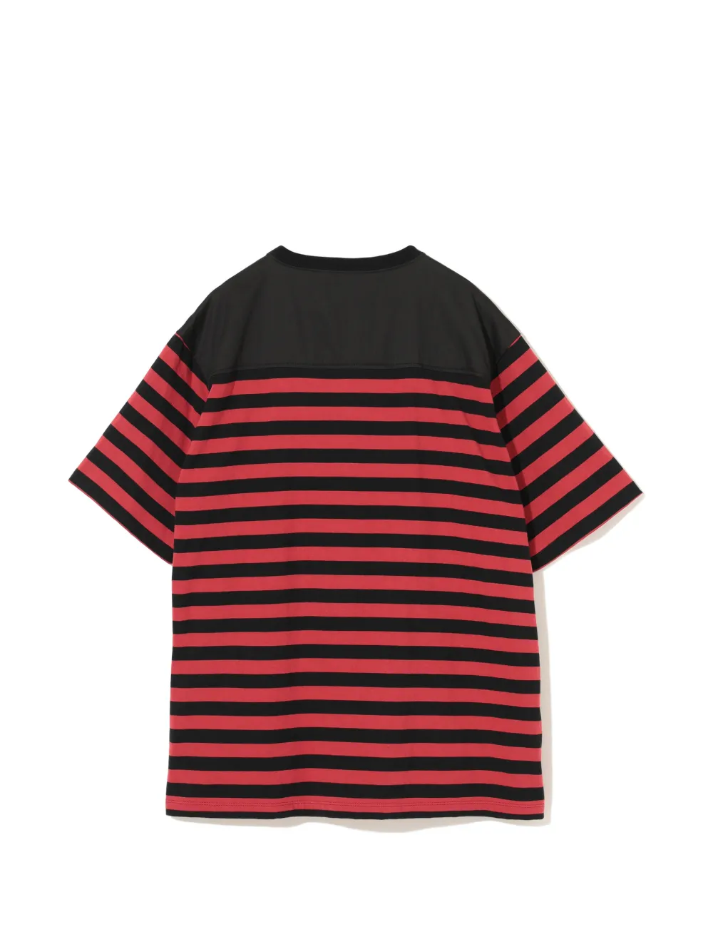 Undercover striped zip-pocket T-shirt Rood