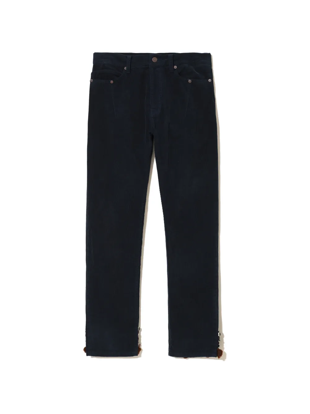 Undercover embellished tassel-trim trousers