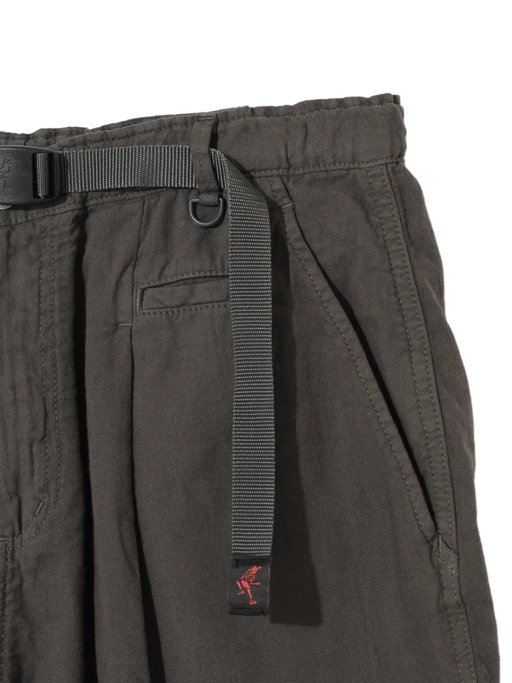 Undercover OZISM shorts met ceintuur Grijs