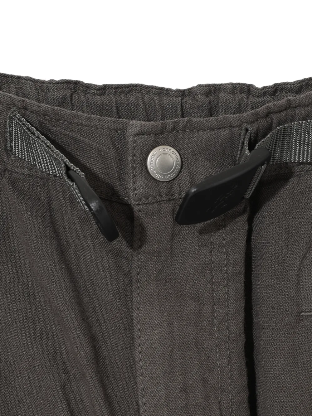 Undercover OZISM shorts met ceintuur Grijs