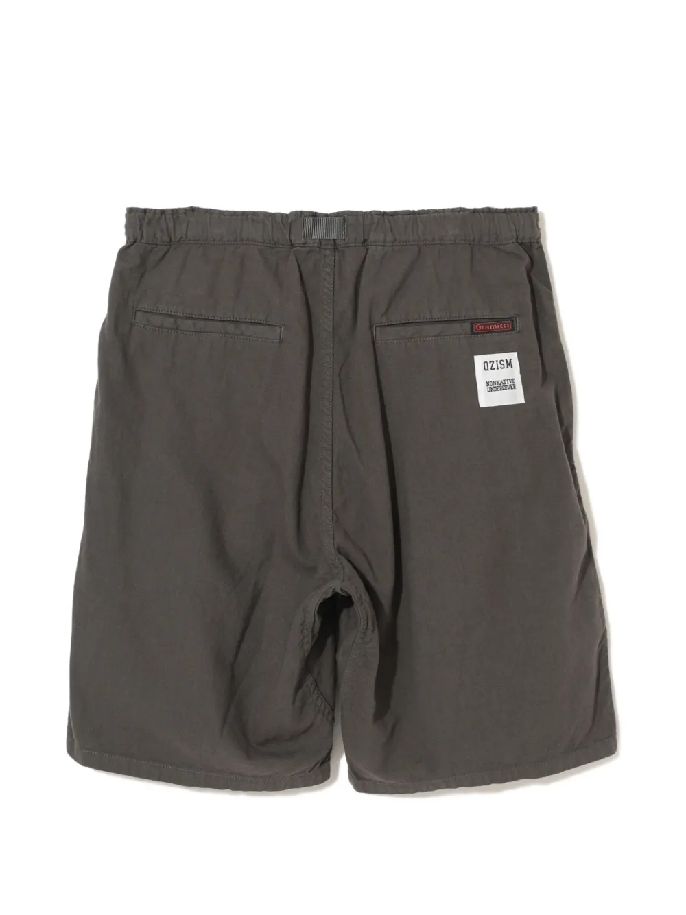 Undercover OZISM shorts met ceintuur Grijs
