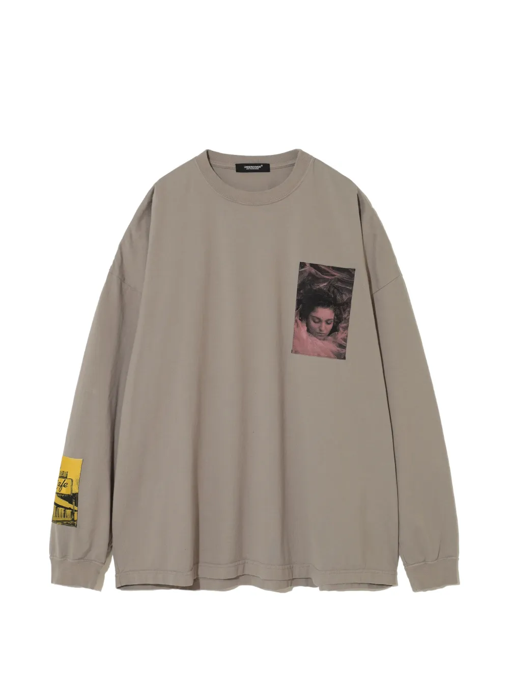 Undercover x Twin Peaks graphic-patch sweater