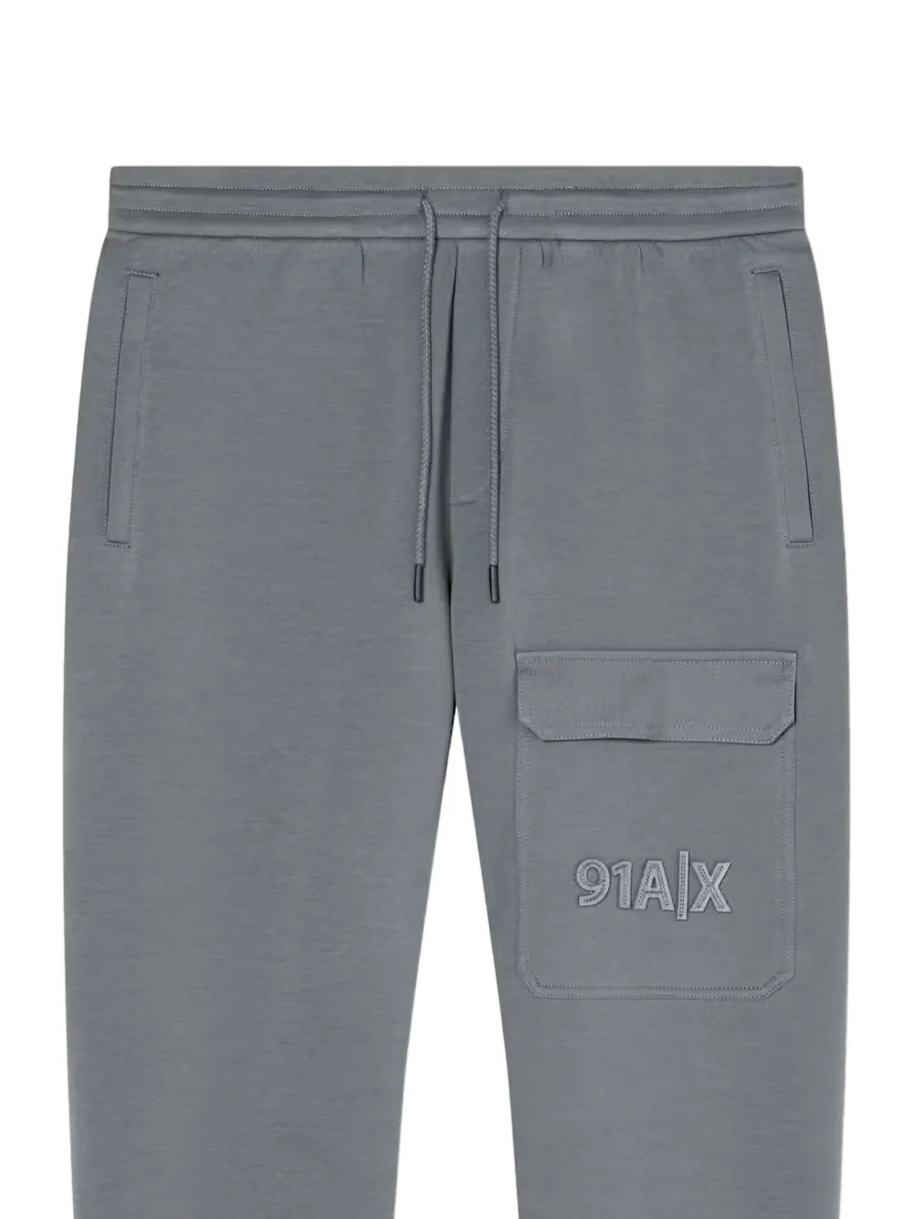 Armani Exchange Trainingsbroek met logopatch Grijs