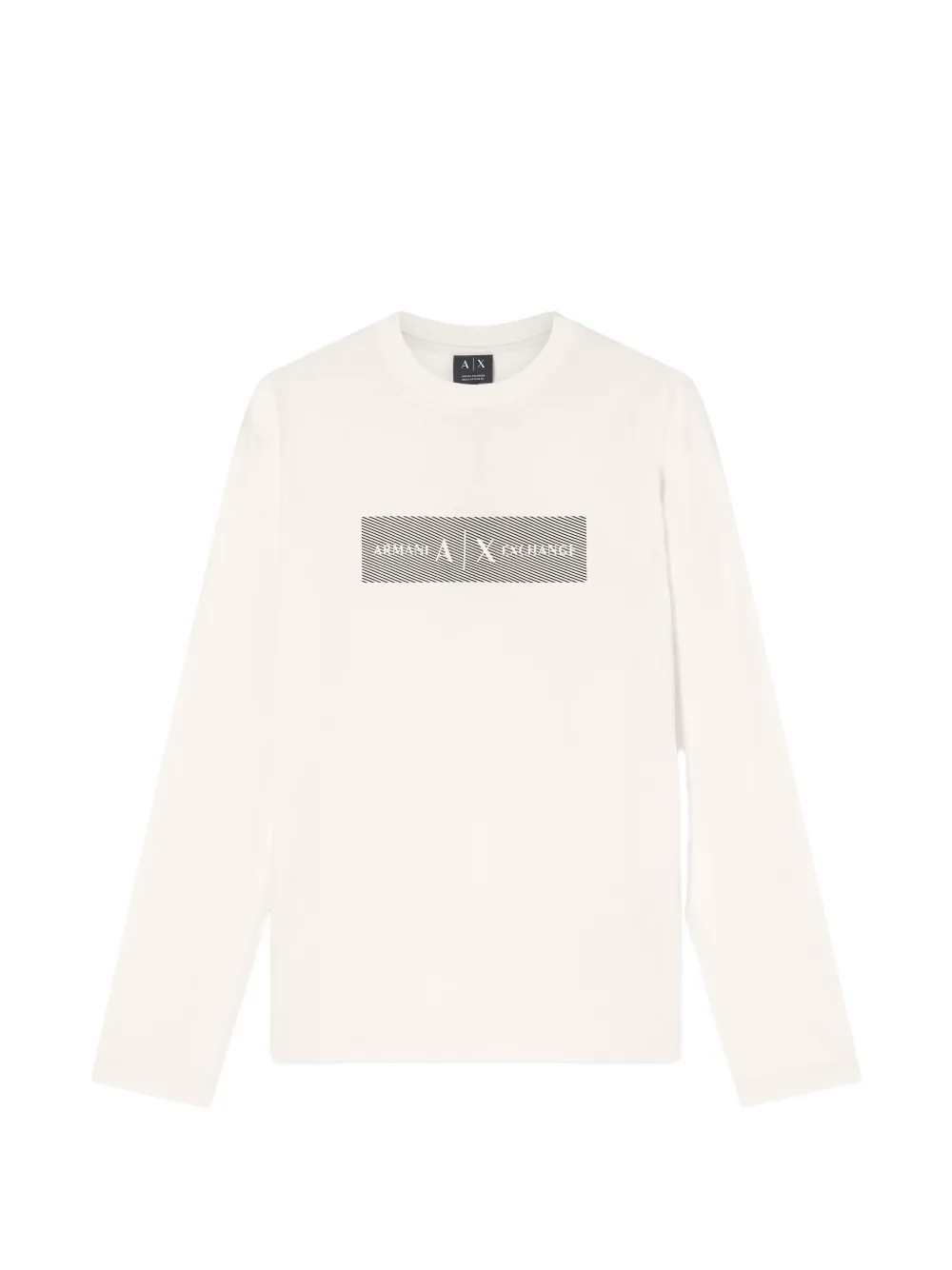 Armani Exchange t-shirt à logo imprimé - Blanc Armani Exchange t-shirt à logo imprimé - Blanc