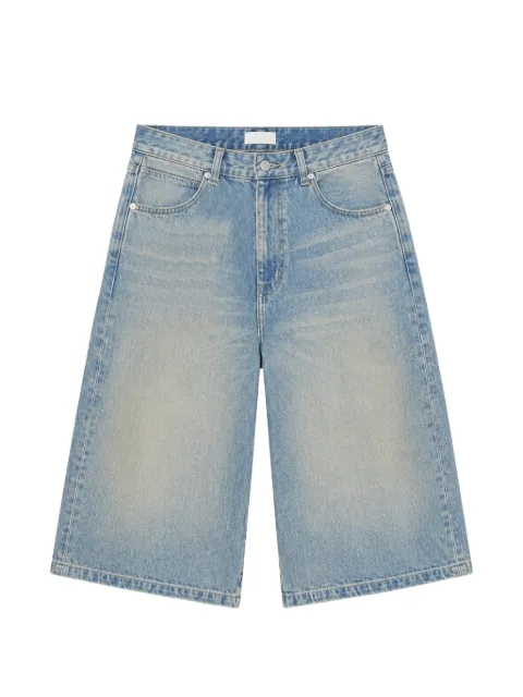 LLC faded distressed shorts