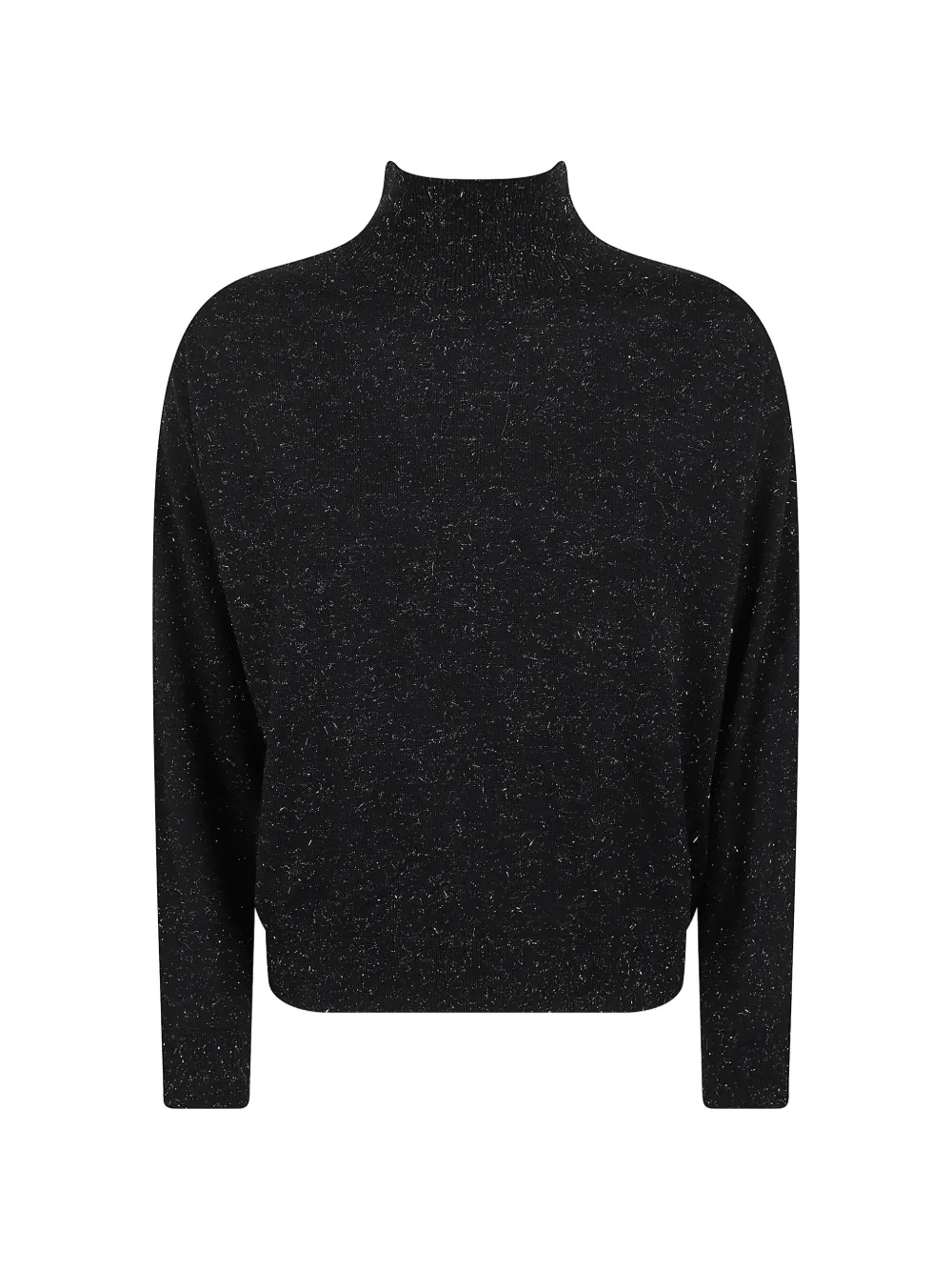 Peserico flecked high-neck sweater