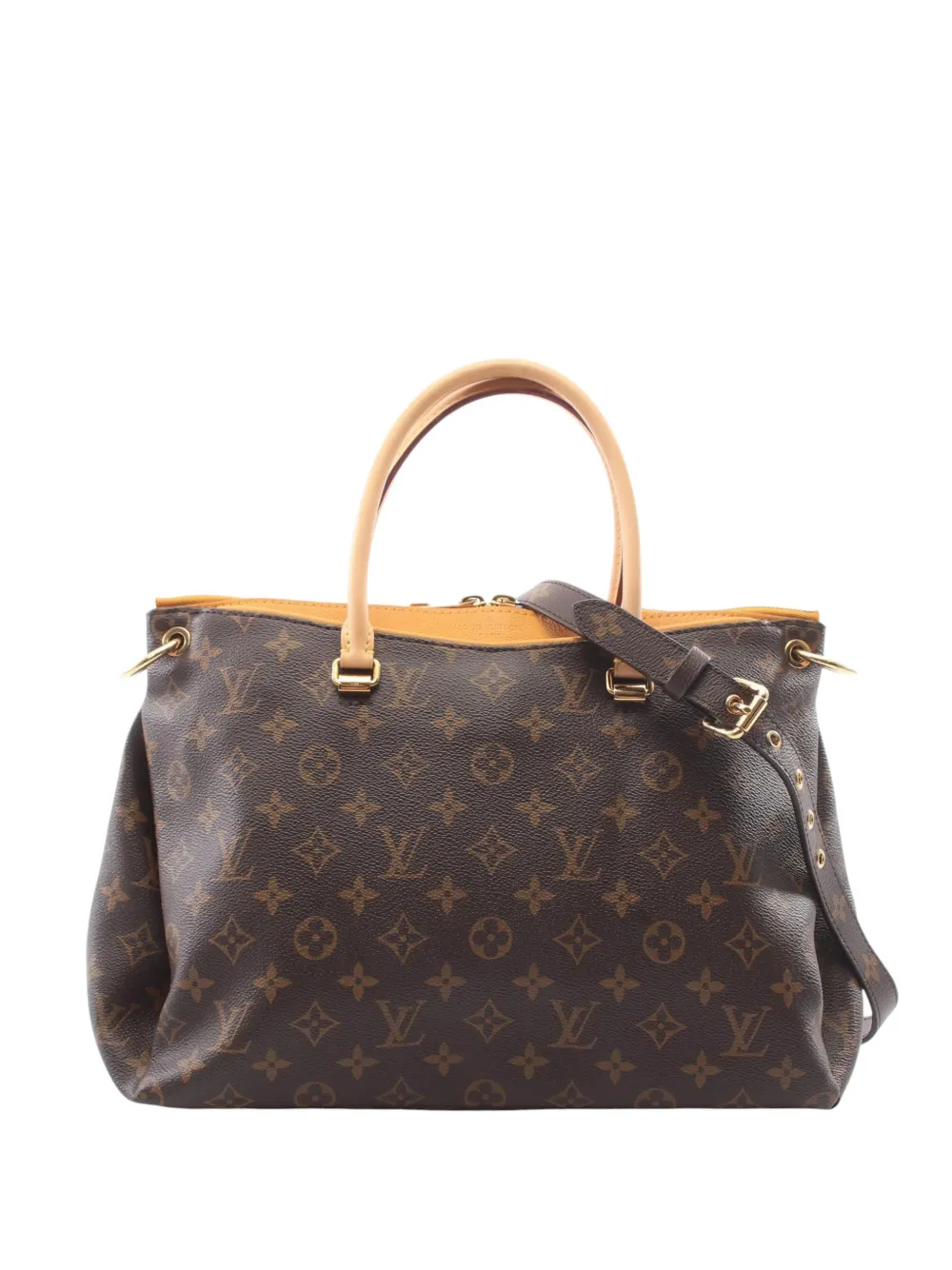 Louis Vuitton Pre-Owned 2013 Pallas MM Satchel-Tasche - Braun