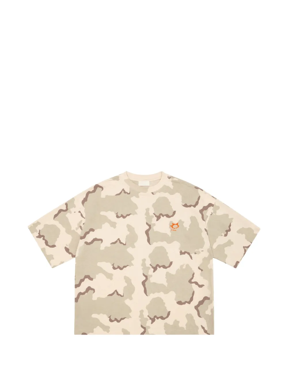 LLC camo-print T-shirt