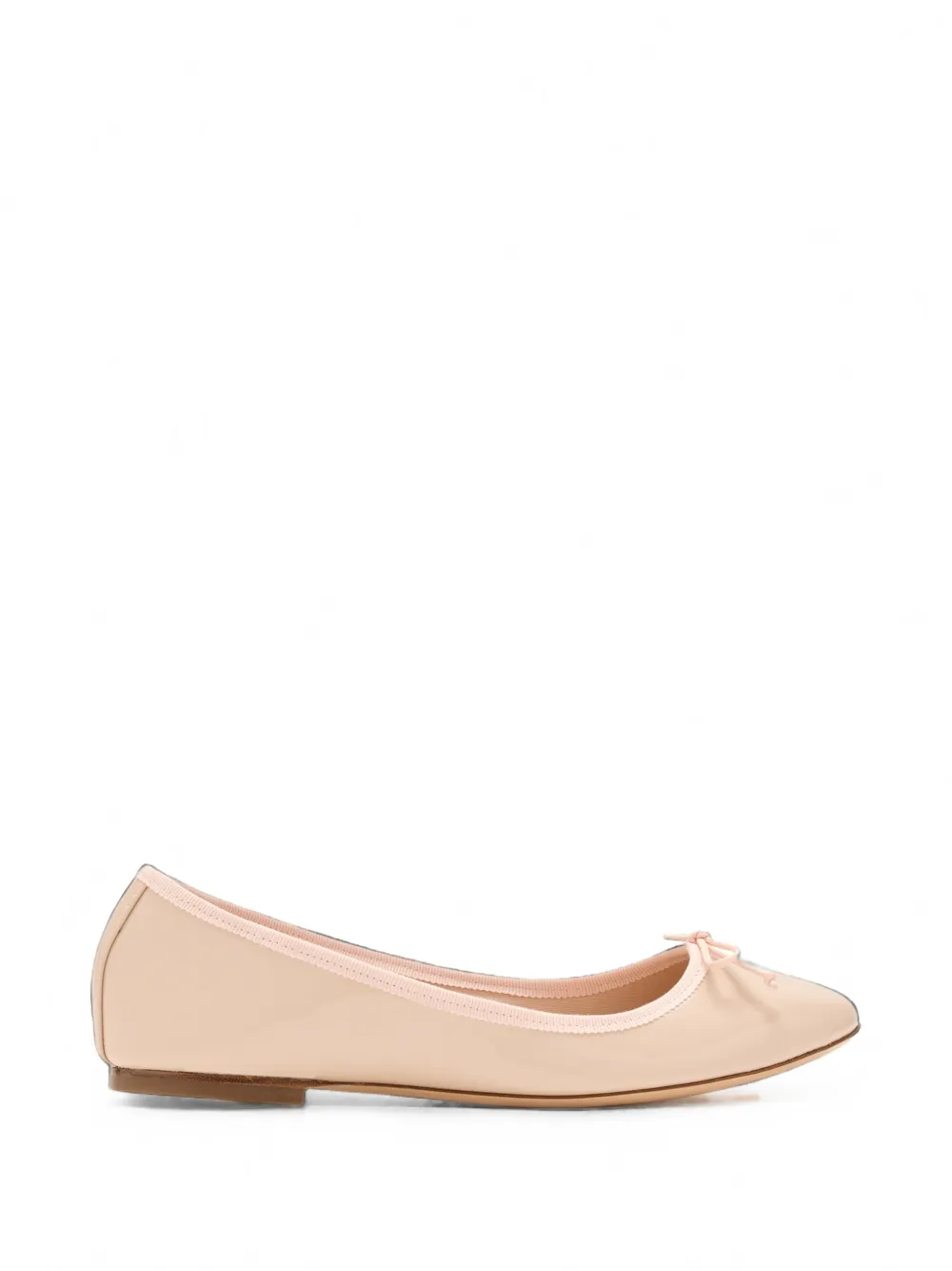 HOUSE OF BALLERINAS Charlotte patent leather ballet flats - Toni neutri