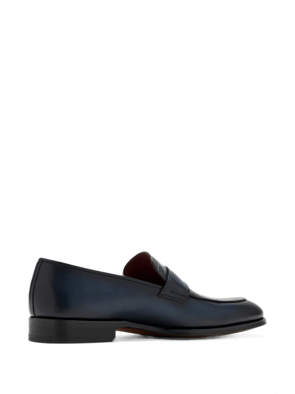 Magnanni croc-effect loafers Blauw