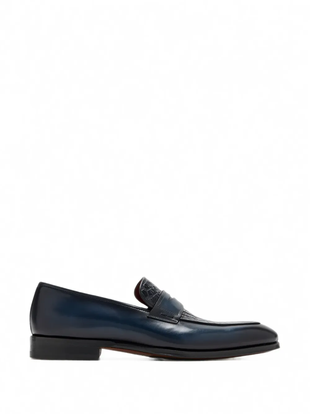 Magnanni croc-effect loafers