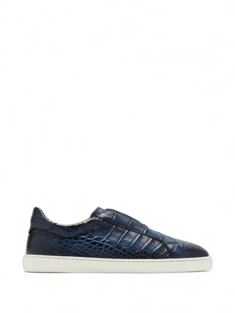 Magnanni Slip-On-Sneakers mit Alligator-Effekt