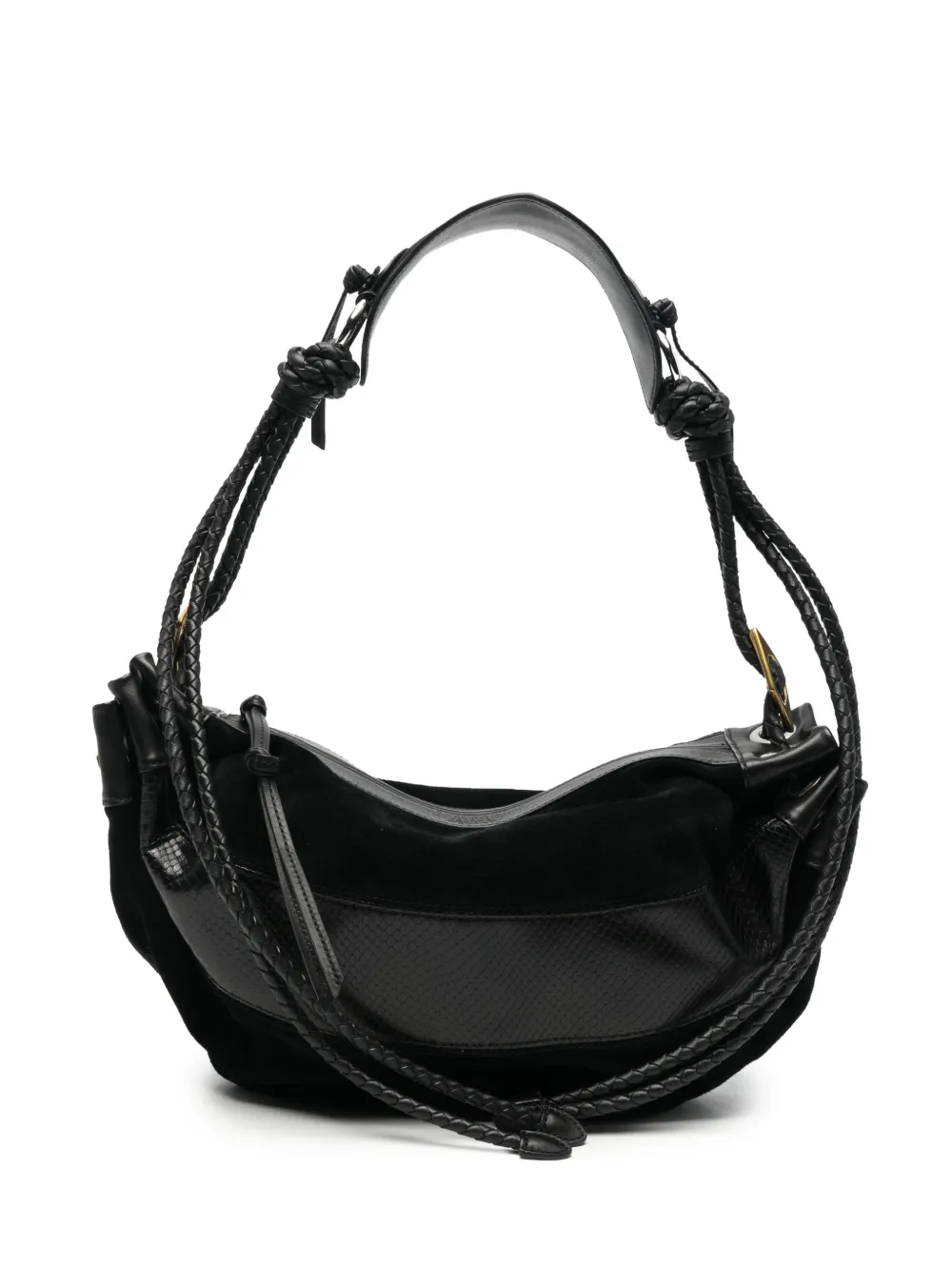 ISABEL MARANT medium Maia braided-strap panelled shoulder bag
