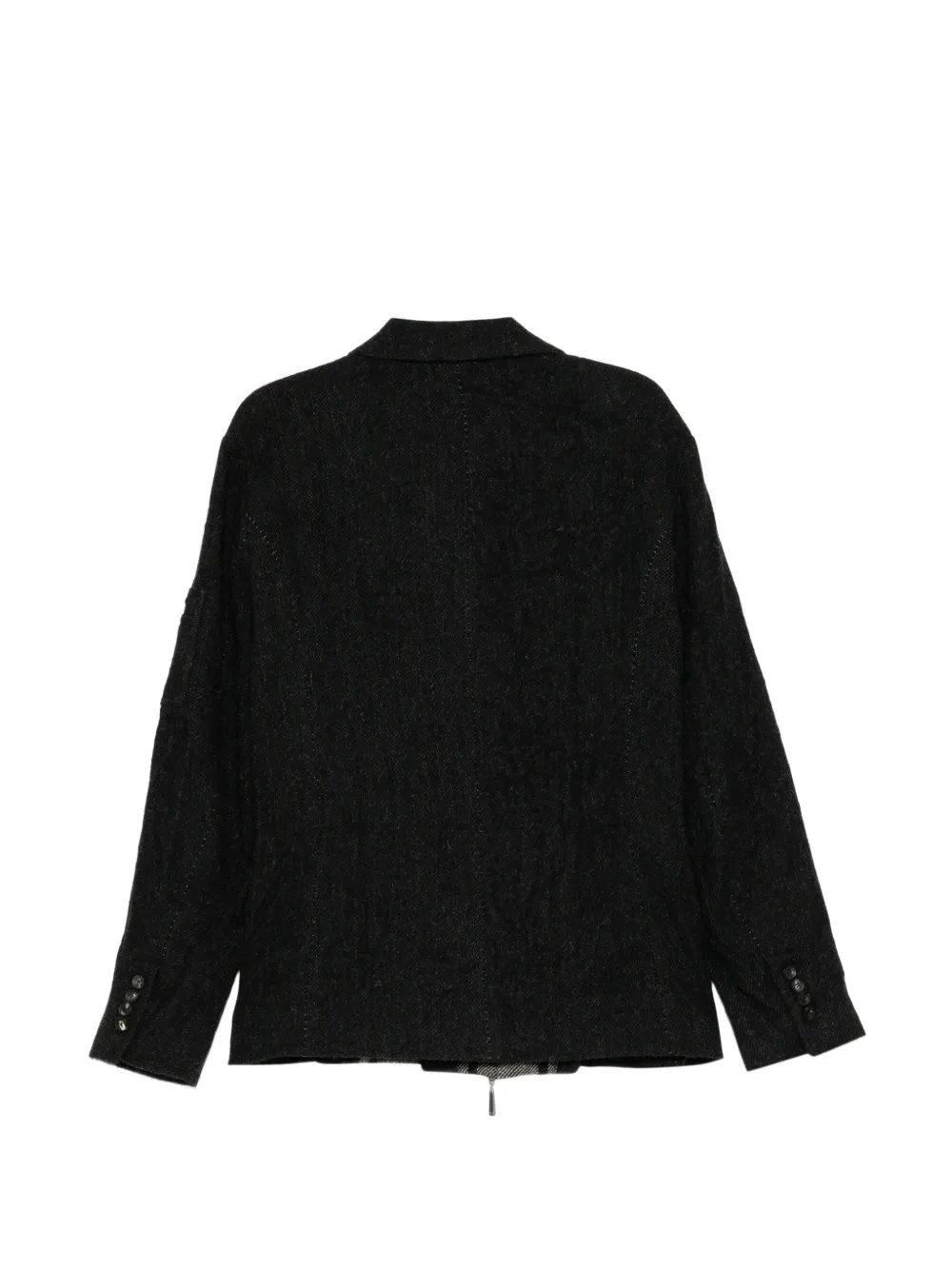 Masnada zip-detail panelled jacket Grijs