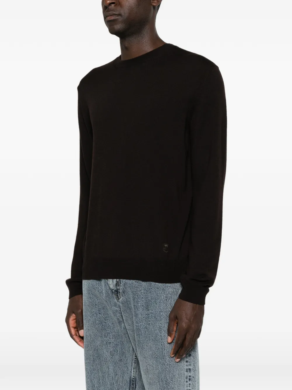 Corneliani Trui met ronde hals Bruin