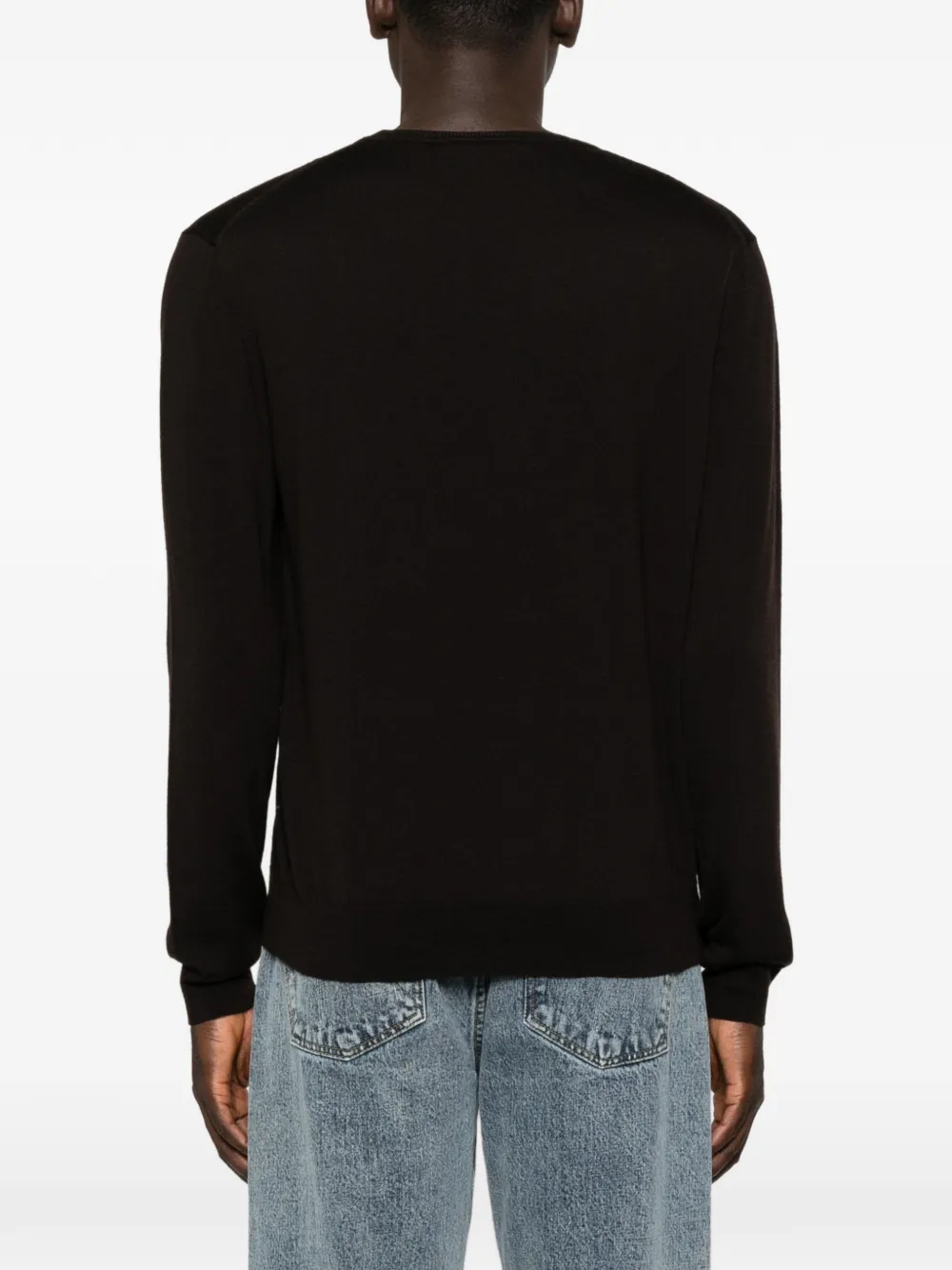 Corneliani Trui met ronde hals Bruin