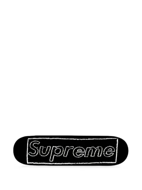 Supreme KAWS Chalk Logo skateboard deck