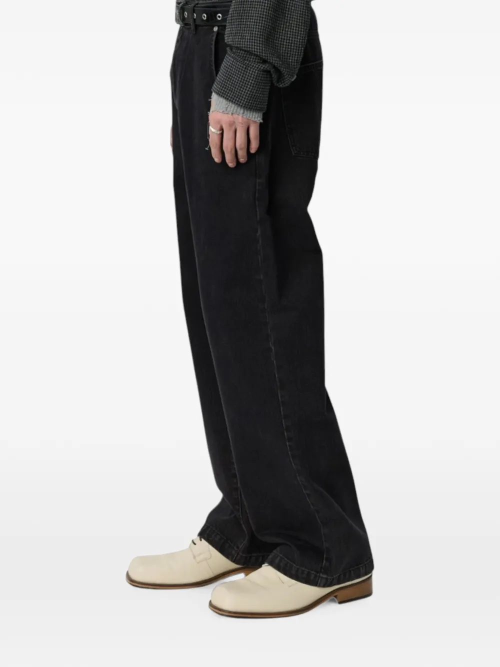 mfpen cotton straight-leg jeans