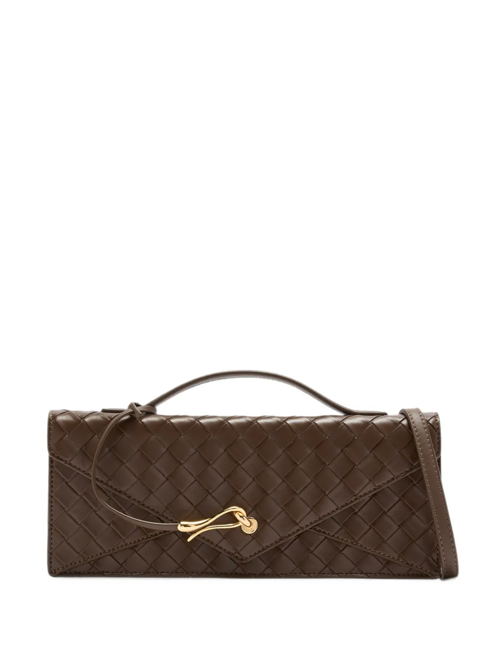 JW Pei Celeste woven clutch bag