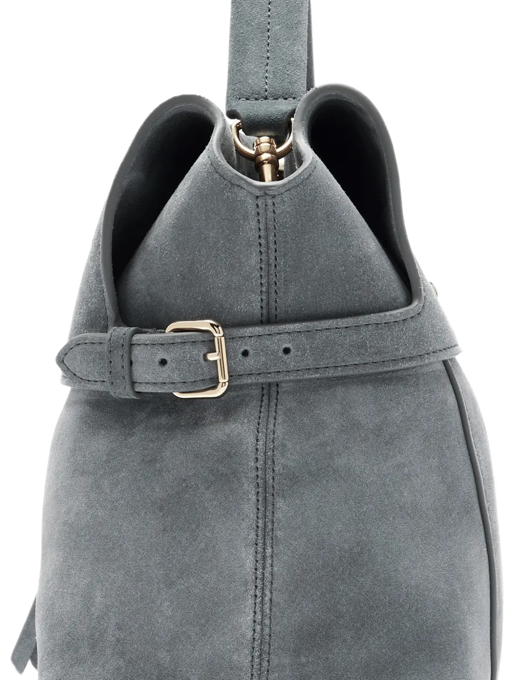 Mulberry Stevie suède shopper Grijs