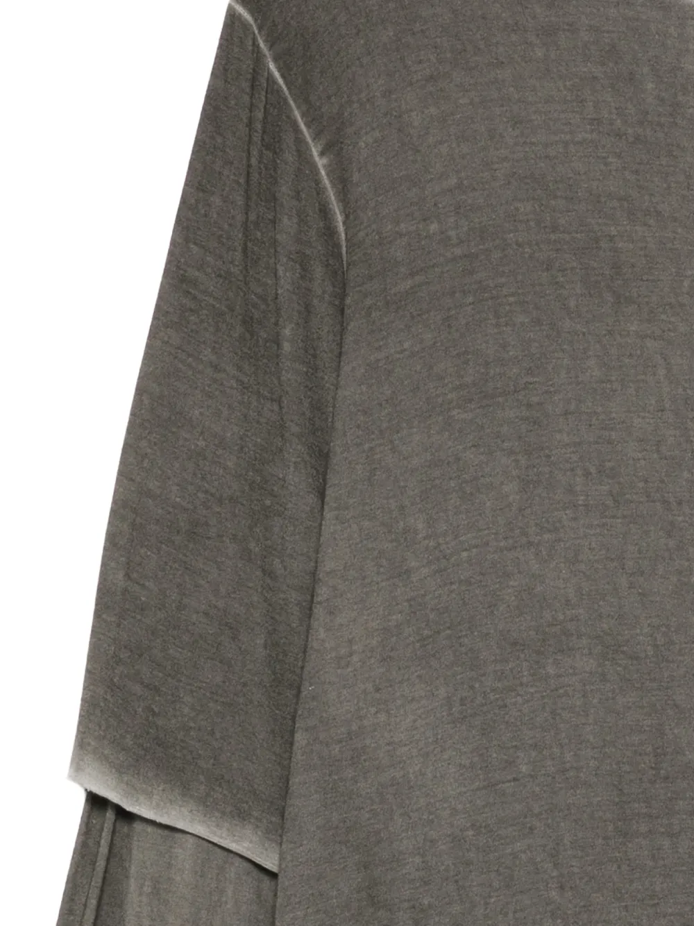 Masnada faded-effect T-shirt Grijs