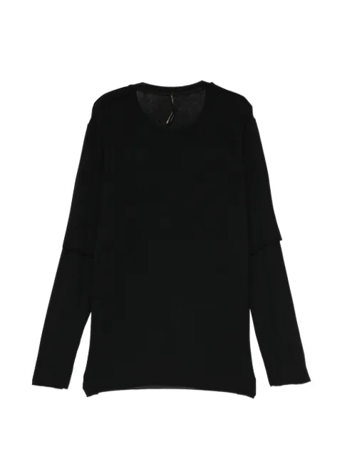 Masnada panelled long-sleeve T-shirt