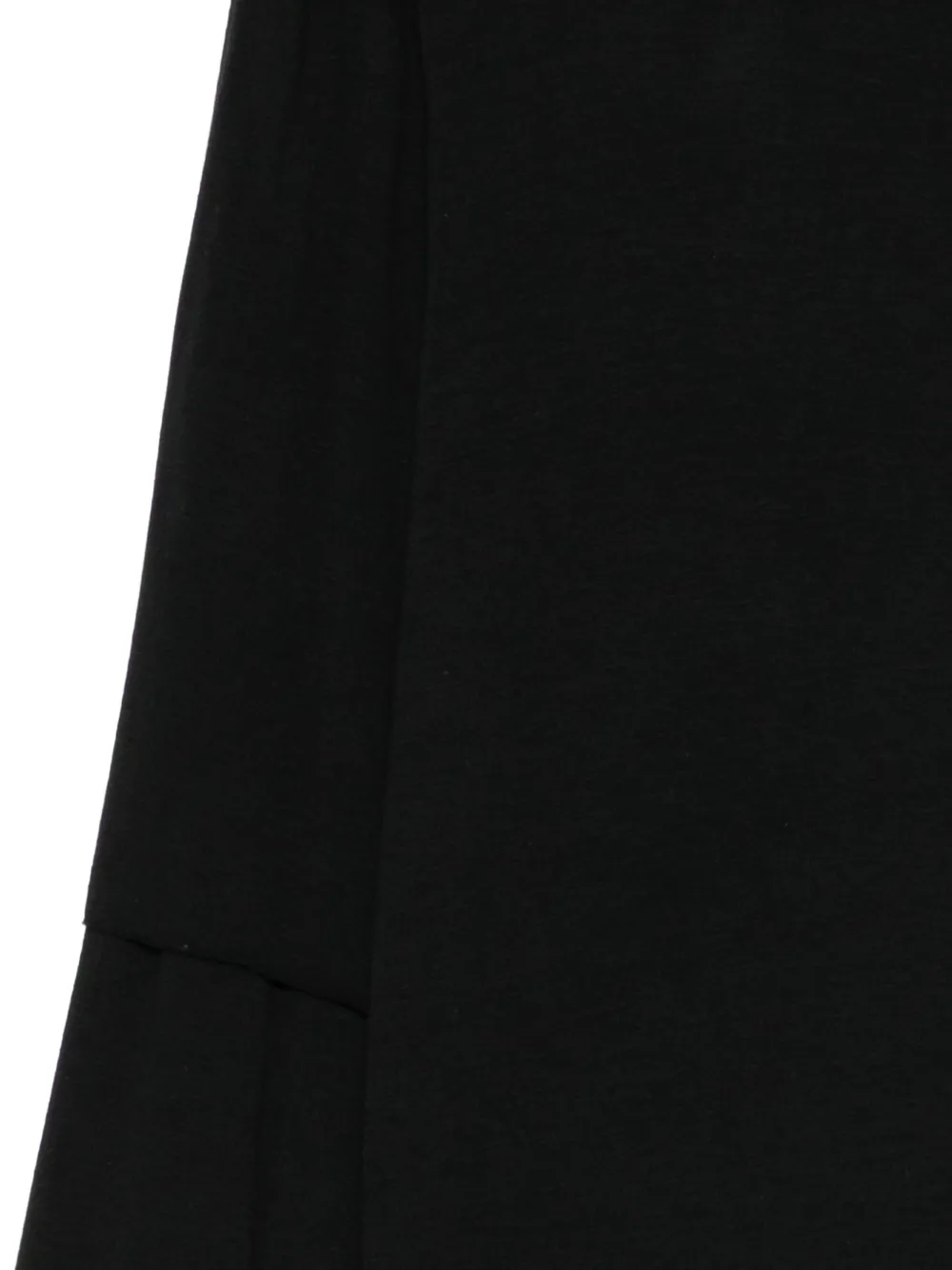 Masnada panelled long-sleeve T-shirt Zwart