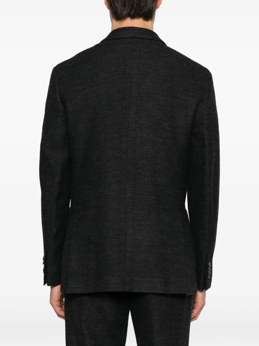 ETRO Blazer met dubbele rij knopen Grijs