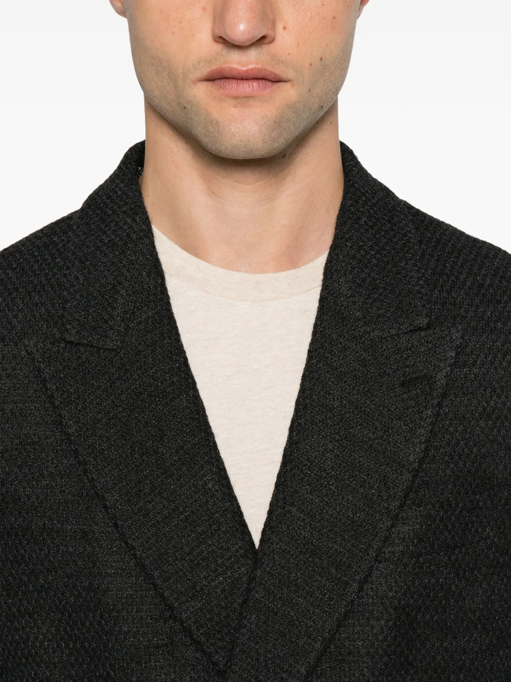 ETRO Blazer met dubbele rij knopen Grijs