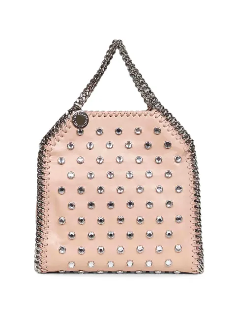 Stella McCartney Falabella crystal-embellished tote bag
