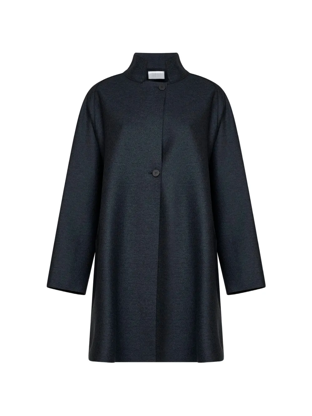 Harris Wharf London high-neck raglan-sleeve coat - Grigio