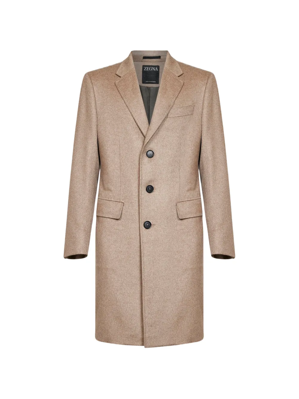 Zegna Oasi Cashmere single-breasted coat