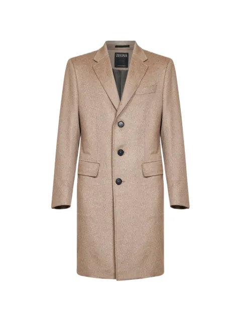 Zegna Oasi Cashmere single-breasted coat