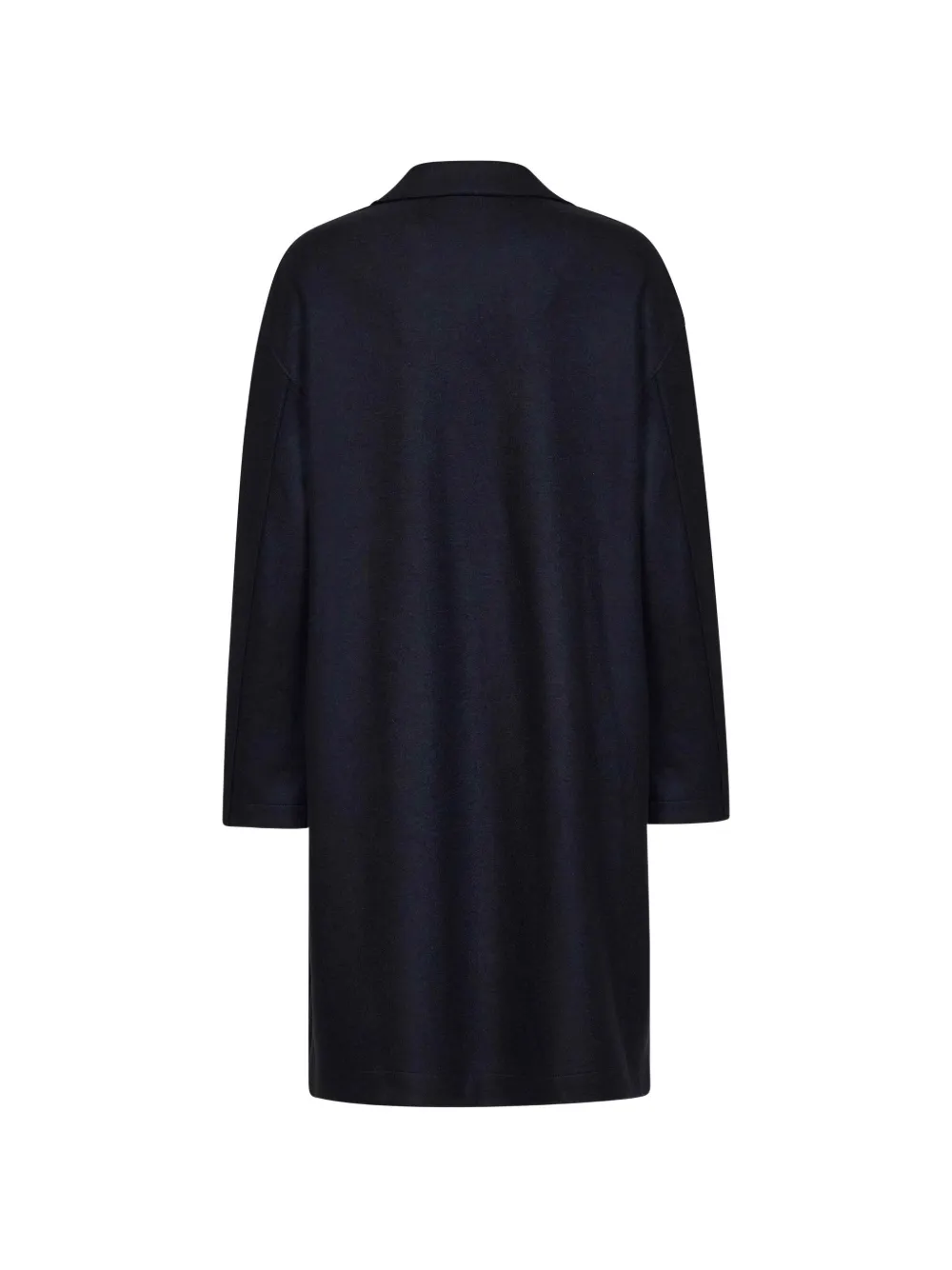 Harris Wharf London single-breasted wool-blend coat Blauw