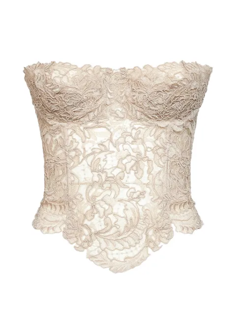 Ermanno Scervino Corsetto con ricamo