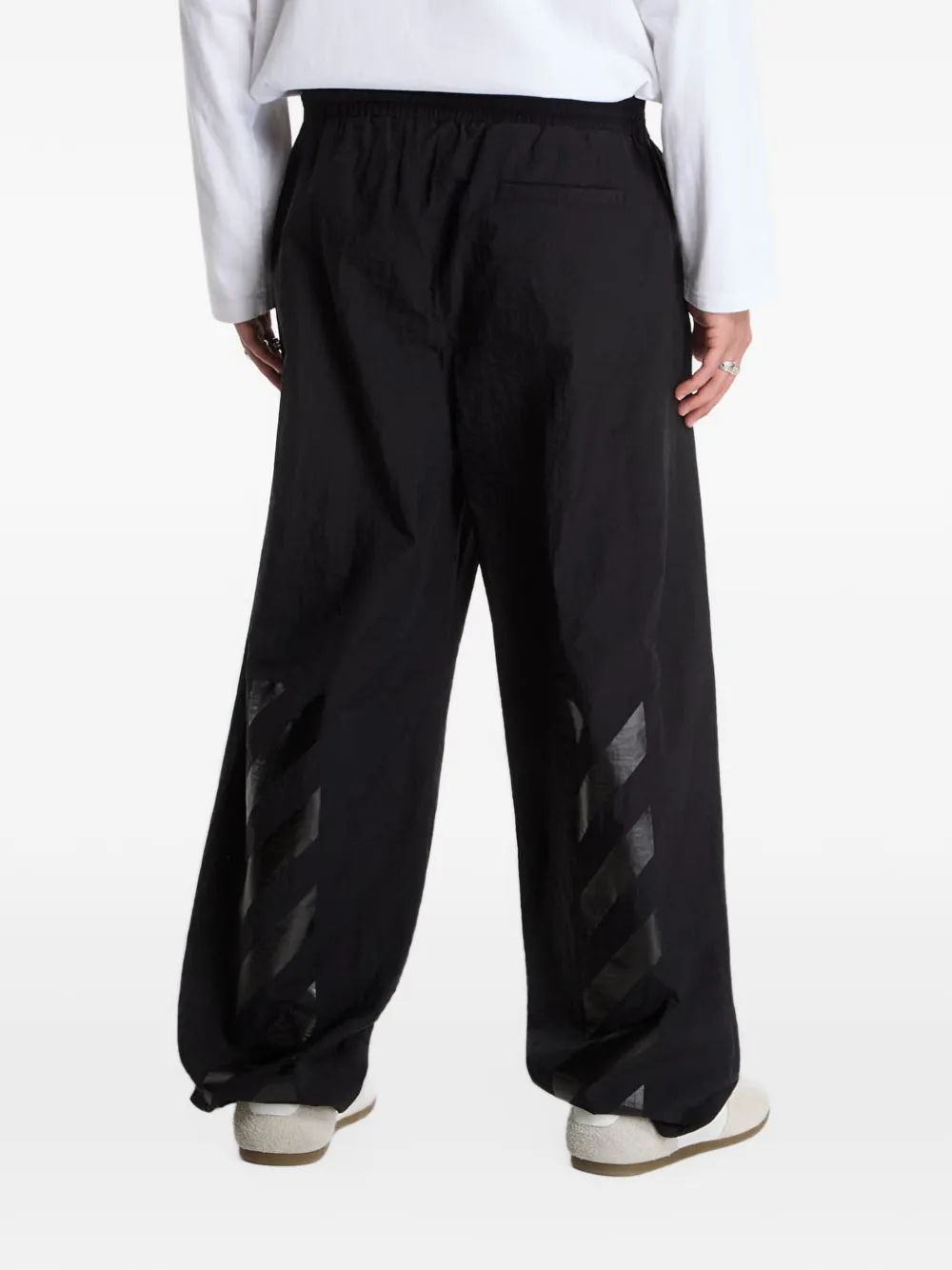 Off-White Trainingsbroek met Diagonals-print Zwart