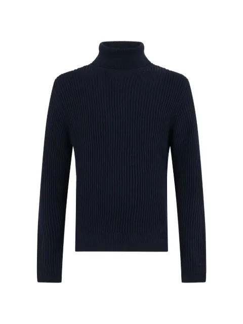 slowear ribbed-knit roll-neck sweater