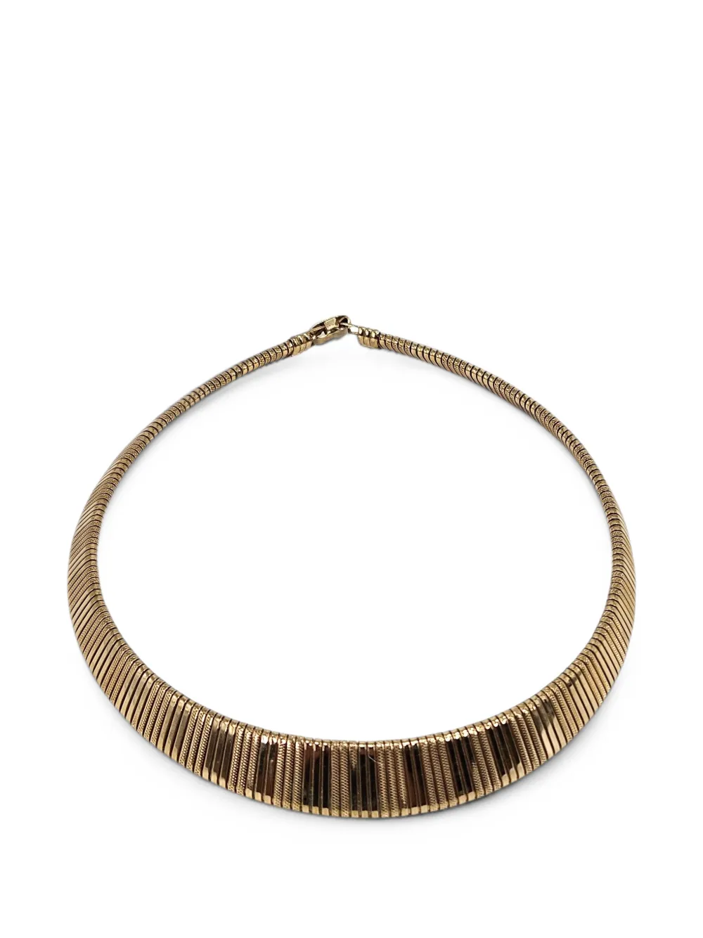 Madison Maison 1970s Omega collar necklace - Gold