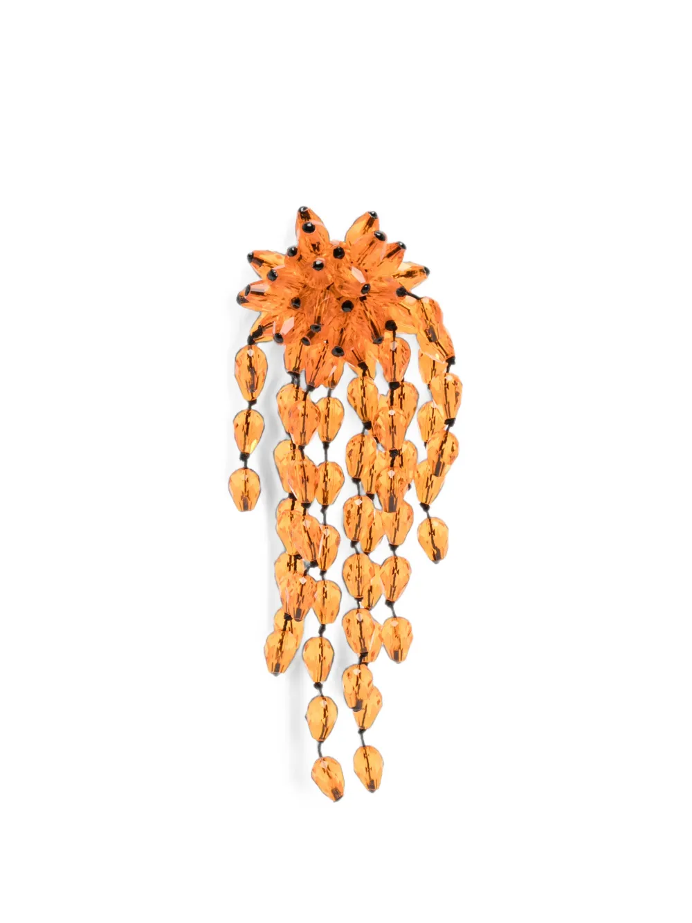 MARANT Hanabi beaded drop earrings - Arancione