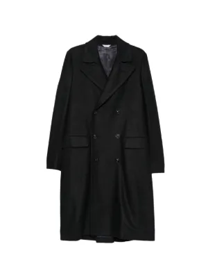 [BOGLIOLI] 襟ニット ヘリンボーンウールチェスターコート 48 Boglioli Coats for Men - Shop Now on FARFETCH
