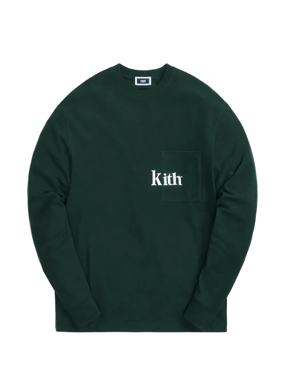 KITH Quinn logo-print long-sleeve T-shirt