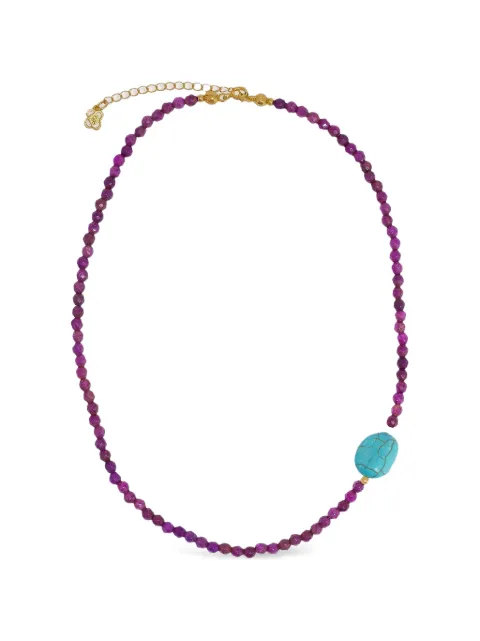Ottoman Hands Felice beaded jade necklace