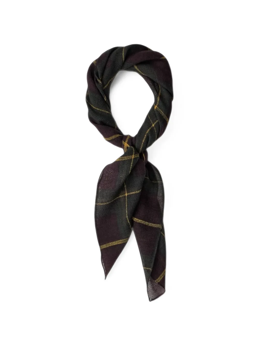 A Kind of Guise Salazar checked scarf - Grün