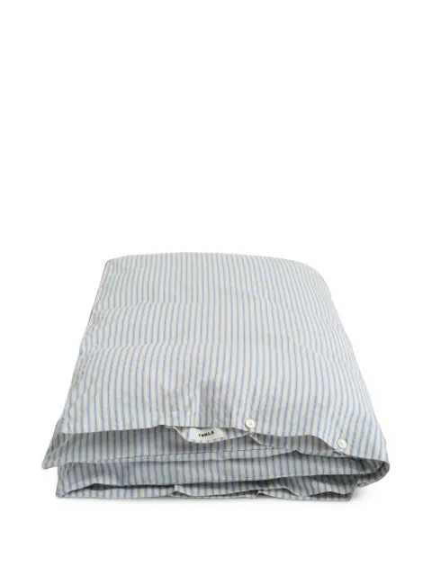 TEKLA striped Percale duvet cover