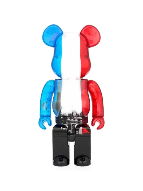 BearBrick Eiffel Tower Tricolor collectible (28cm)