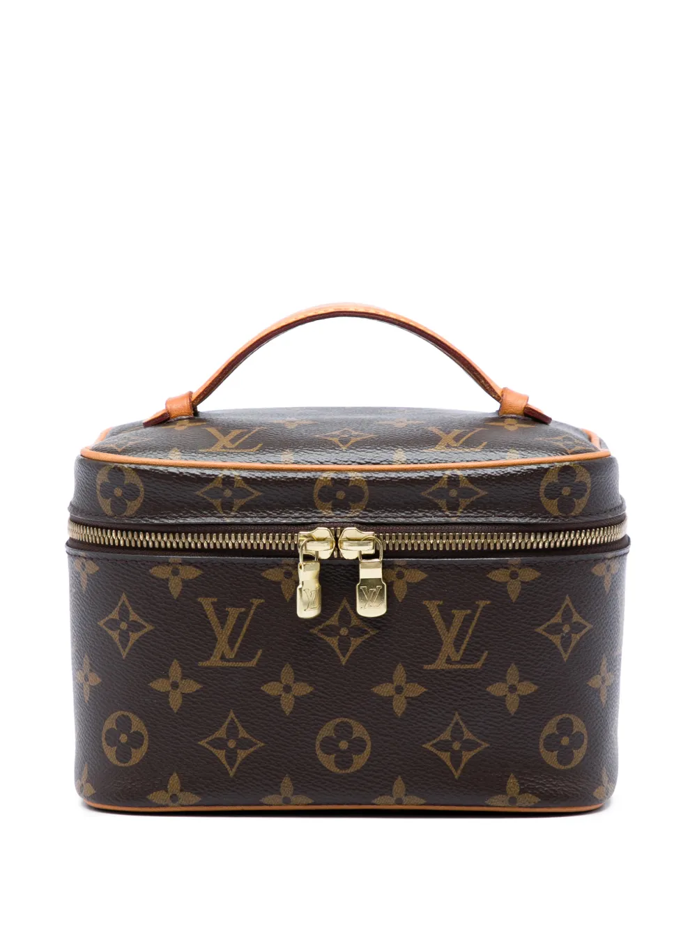 Louis Vuitton Pre-Owned 2019 Monogram Nice Mini Case vanity bag - Marrone