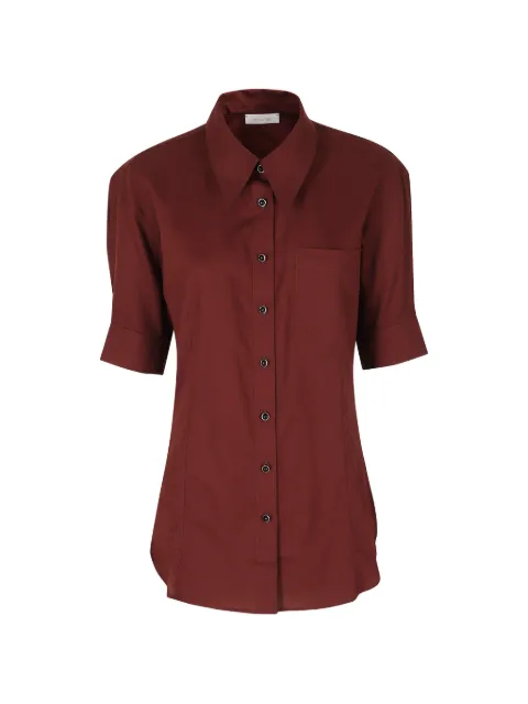 Rabanne camisa con bolsillo en el pecho