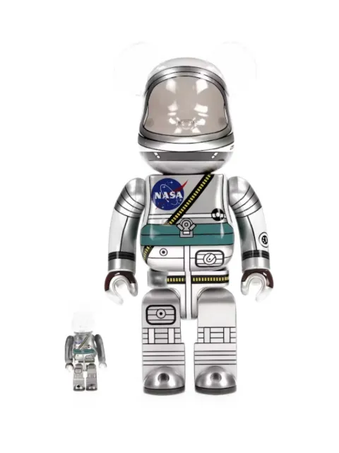 BearBrick Project Mercury Astronaut figurines (set of two)