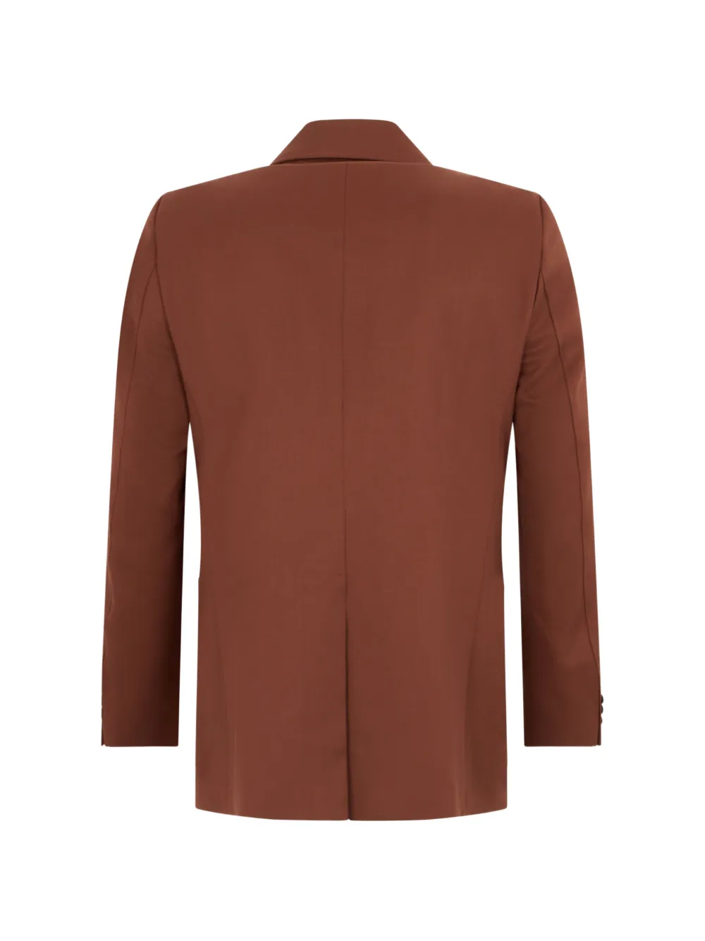BOSS Blazer met dubbele rij knopen en puntige revers Bruin
